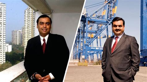 Mukesh Ambani Is Richest Indian Gautam Adani Jumps 8 Spots To No 2 On