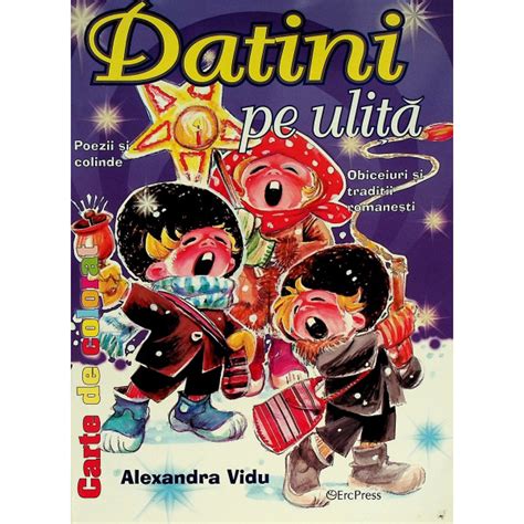 Datini Pe Ulita Carte De Colorat