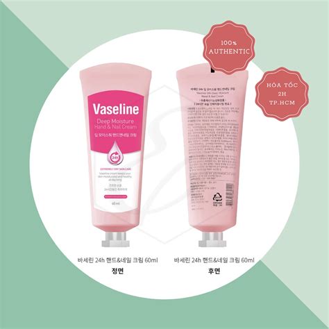 KOREA DATE 2024 Kem dưỡng da tay và móng Vaseline Deep Moisture Hand