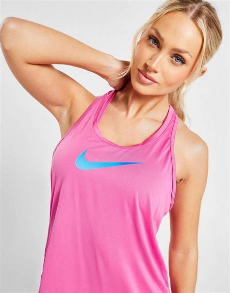 Nike W Nk One Df Swsh Hbr Tank ACTIVE FUCHSIA DX1027 623