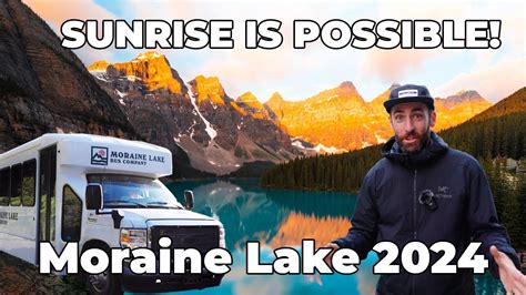 Best Moraine Lake Sunrise Shuttles For Hiking And Photography