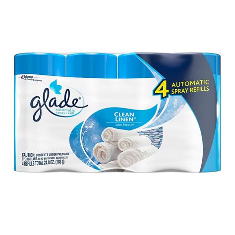 Glade Automatic Spray Air Freshener Refill, Clean Linen - Walmart.com