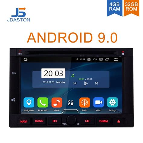 Aliexpress Buy Jdaston Android Car Dvd Player For Peugeot