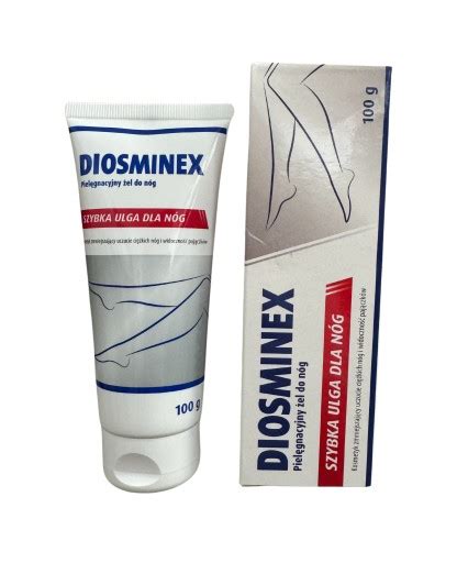 Diosminex szybka ulga dla nóg żel 100 g 15681012248 Allegro pl