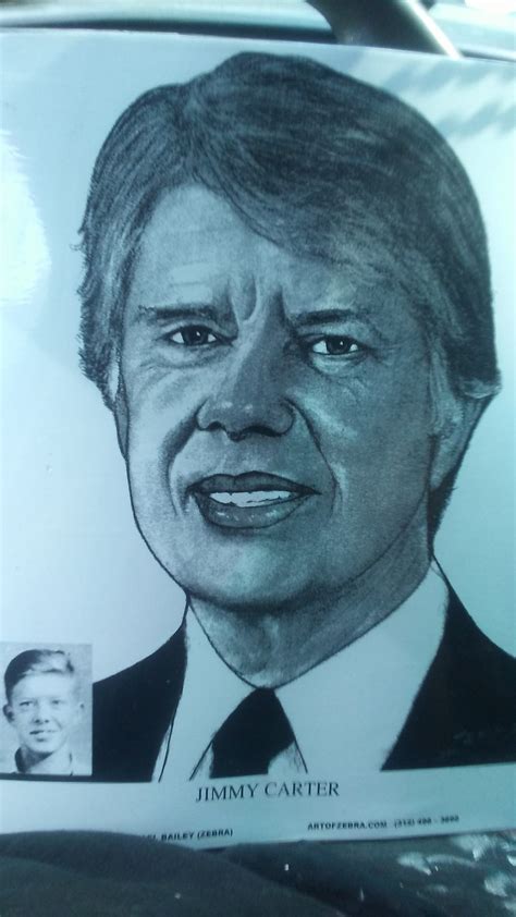 Jimmy Carter Art Print Etsy