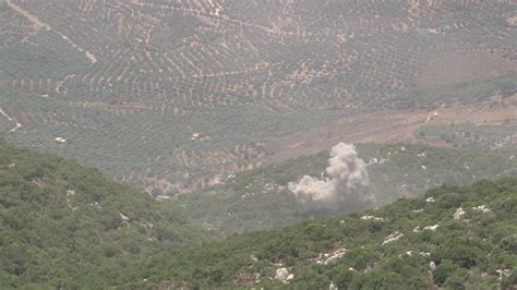 Frappes israéliennes sur le sud du Liban après un tir de mortier AP 06