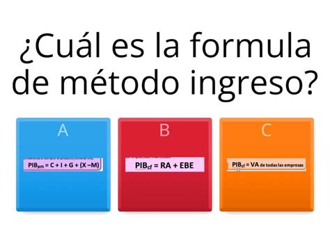 Metodos De Valuacion De La Macroeconomia Quiz