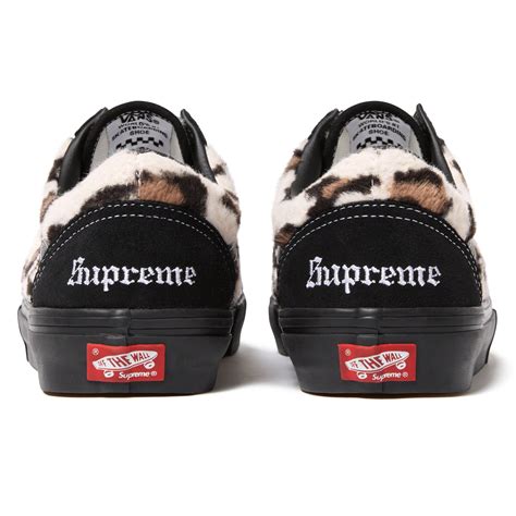 Vans Leopard Old Skool - fall winter 2023 - Supreme