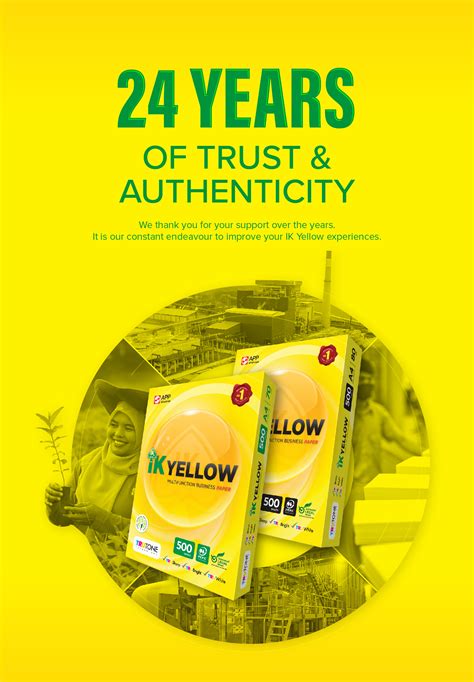 IK Yellow | Malaysia's Best Selling Multifunction Business Paper