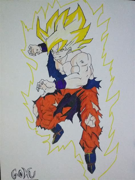 Artstation Goku Super Saiyan