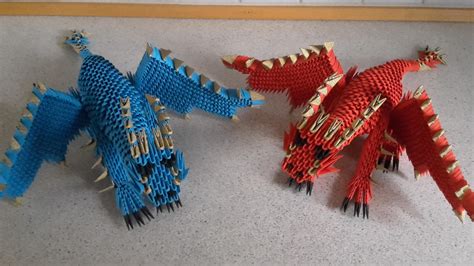 3d Origami Dragons Pics