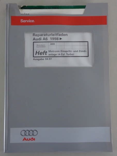 Werkstatthandbuch Audi A C B Einspritzanlage Turbo Pk Buch