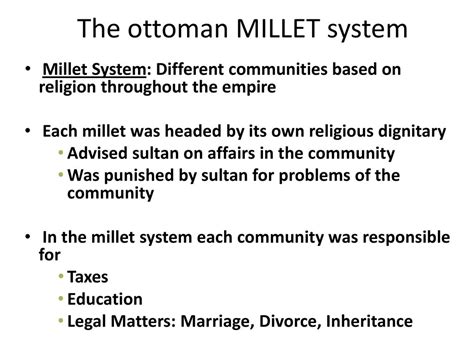 Ottoman Millet System at Rocio Wilds blog