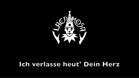 Lacrimosa Ich Verlasse Heut Dein Herz Espa Ol Youtube