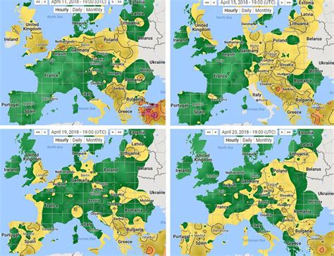 Air Pollution in Europe in Early Spring | CareOurEarth