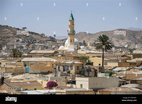 View Over The Town Of Keren Eritrea Africa Stock Photo Alamy