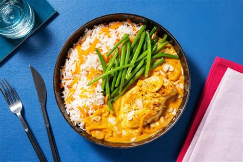 H Hnchen In Curry Sahne So E Rezept Hellofresh