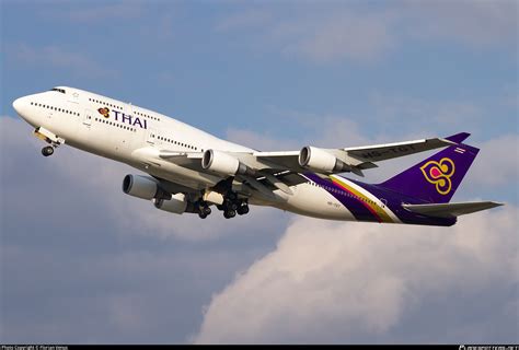 HS TGT Thai Airways International Boeing 747 4D7 Photo By Florian Venus