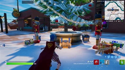 Fouiller Un Coffre Sous Un Sapin De No L Dans Fortnite D Fi Hivernal