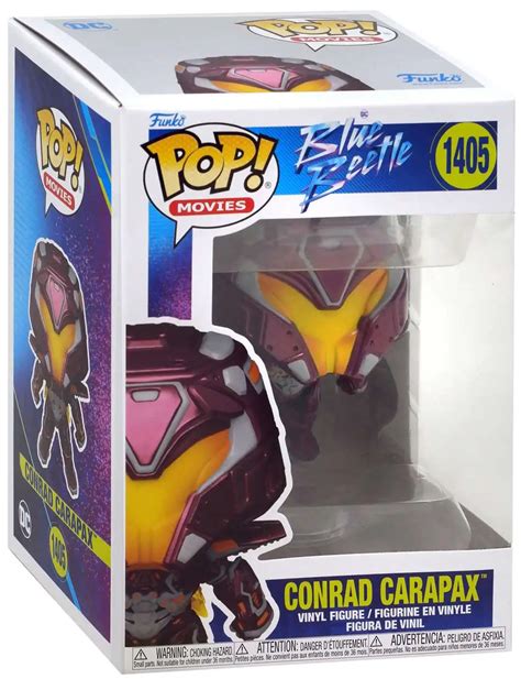 Funko DC Blue Beetle POP Movies Conrad Carapax Vinyl Figure 1405 ToyWiz