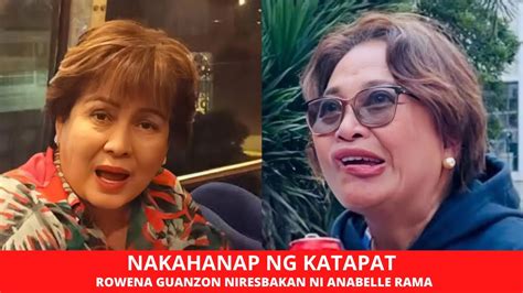 Guanzon Supalpal Kay Annabelle Rama Matapos Makipagtarayan Kay Ruffa