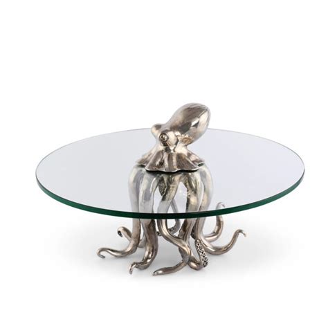 Vagabond House Sea And Shore Pewter Cake Stand Perigold