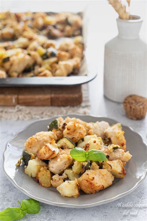 Petto Di Pollo Con Zucchine E Patate Gratinate Blog Di Il Caldo