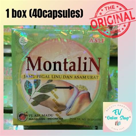 Montalin 1box Herbal Capsule Lazada PH