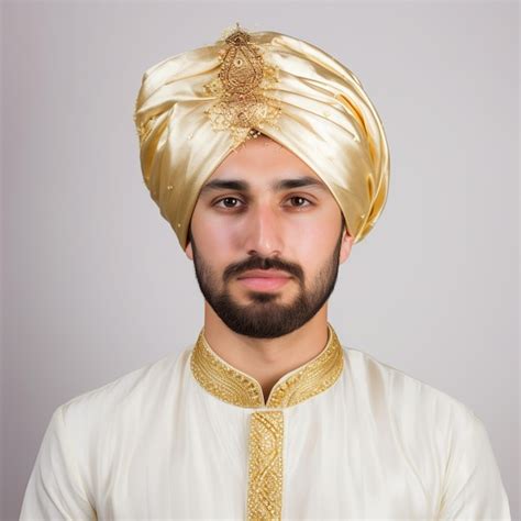 Premium Ai Image Illustration Of Indian Wedding Safa Turban Pagdi For