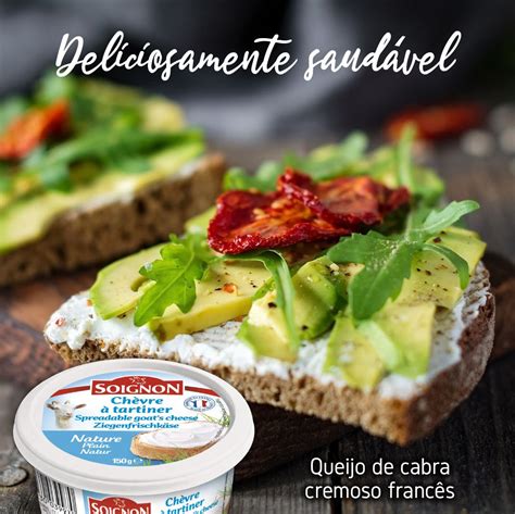 Queijo De Cabra Natural Cremoso Soignon G Loja Gourmet Calimp