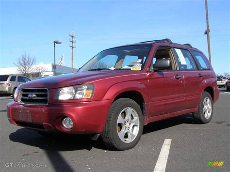 Cayenne Red Pearl Subaru Forester Xs Photo