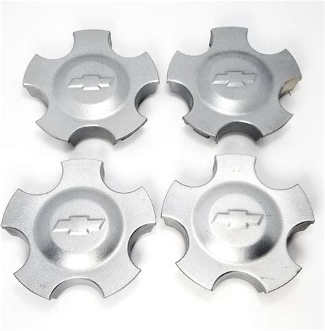 Set Of 4 Chevy Impala Oem Silver 2004 2013 Wheel Center Cap Part Number