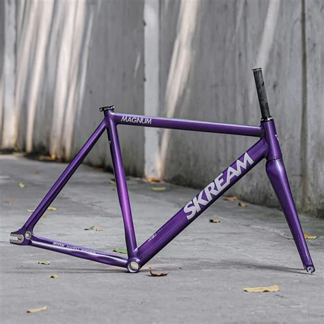 Magnum22 Violet Single Speed Fixed Gear Frameset Skreambikes