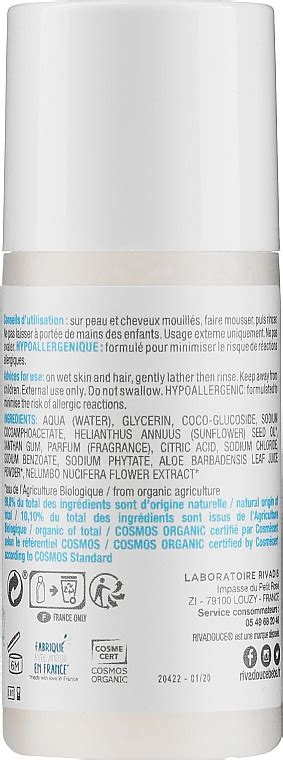 Rivadouce Bebe Organic Gentle Cleansing Gel CADEAU Gel lavant à l