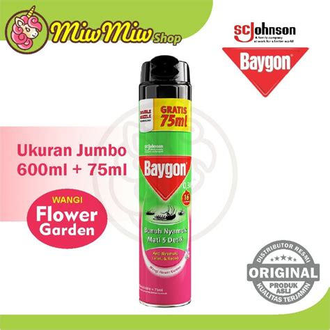 Jual HIT BAYGON Aerosol Spray Semprot Anti Nyamuk Serangga Jumbo 600