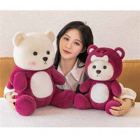 jual boneka lotso kupluk viral shopee indonesia
