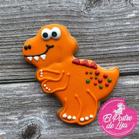 Galletas Decoradas Dinosaurio Juguet N El Postre De Lisa Galletas