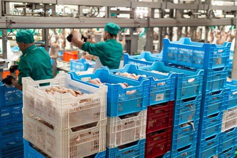 Un Hombre Con Uniforme Verde Est Trabajando En Una F Brica Con Cajas