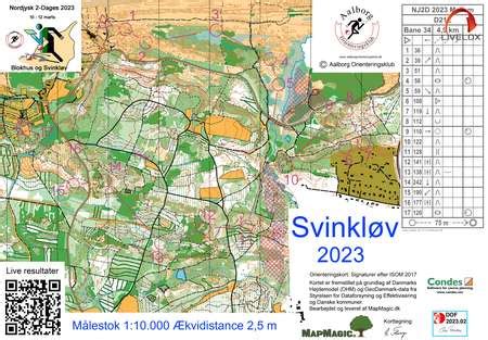 Orienteering Maps On Twitter Nordjysk 2 Dages 2023 Mellem March