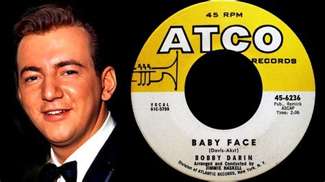 Bobby Darin Baby Face 1962 YouTube