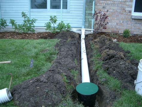 Underground Drain Systems Superior Seamless Rain Gutters Inc