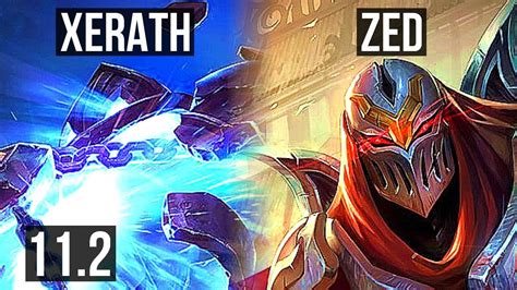 XERATH Vs ZED MID 12 0 3 2 0M Mastery Legendary 1000 Games