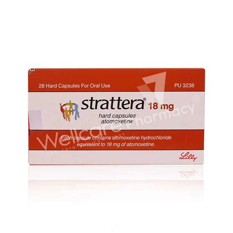 Strattera 18mg Tablet 28s Wellcare Online Pharmacy Qatar Buy