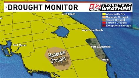 Moderate Drought Underway In Parts Of South Florida Wpec