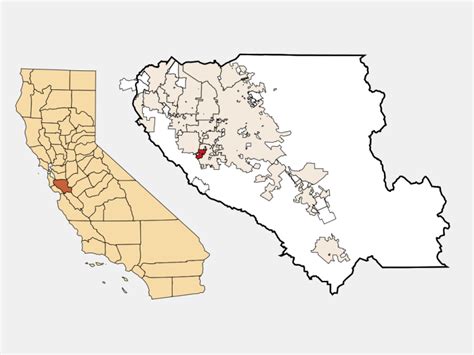 Monte Sereno, CA - Geographic Facts & Maps - MapSof.net