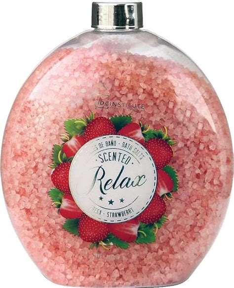 IDC Institute Scented Relax Strawberry Bath Salts Sales de baño con