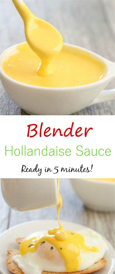 Easy Blender Hollandaise Sauce Kirbies Cravings Recipe Blender