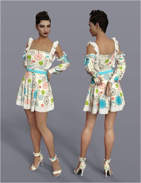 Stylish For Dforce Isabel Outfit D Models For Daz Studio And Poser