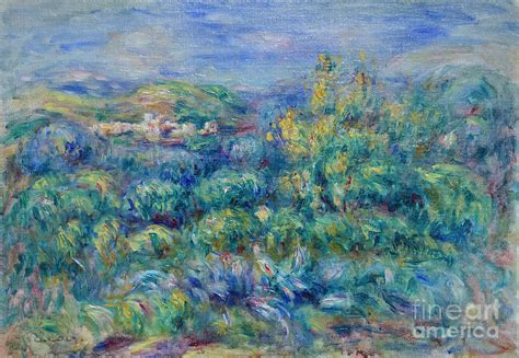 Paysage De Cagnes Pierre Auguste Renoir Photograph By Roberto