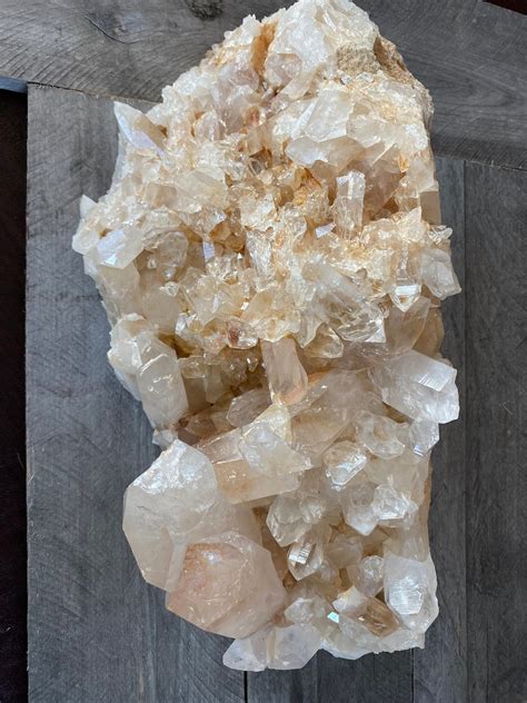 Huge Record Keeper Arkansas Quartz Crystal Cluster